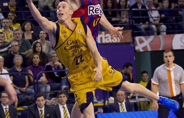 Jaycee Carroll, del Gran Canaria, mantiene la condición de máximo anotador de la Liga ACB