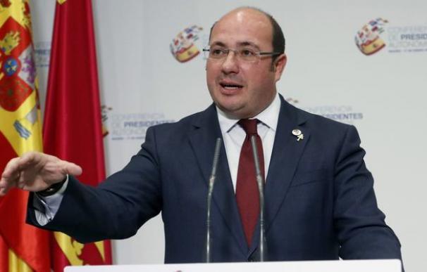 El Presidente de Murcia, Pedro Antonio Sánchez, prresenta su dimisión.
