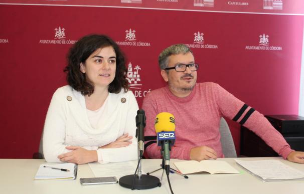 Ganemos dice que la elaboración de presupuesto del Ayuntamiento de Córdoba "adolece" de participación de gente