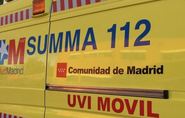 Muere en Madrid un trabajador de 36 años tras precipitarse desde una altura de 8 metros