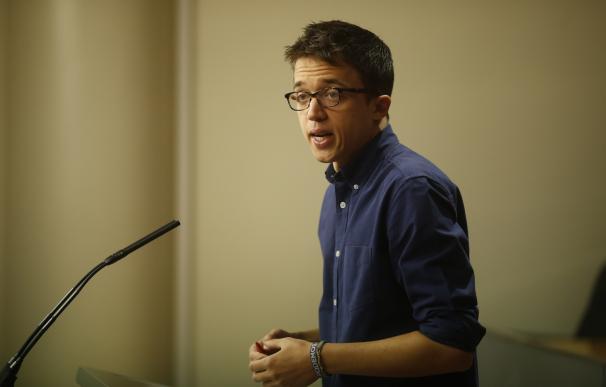 Errejón admite que preferiría que Espinar cumpliese lo que se votó en Madrid sobre acumulación de cargos