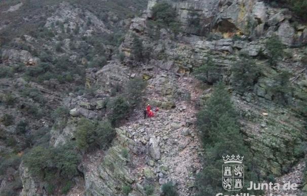 Rescatado un senderista de 68 años que se había extraviado en Las Batuecas, en Salamanca