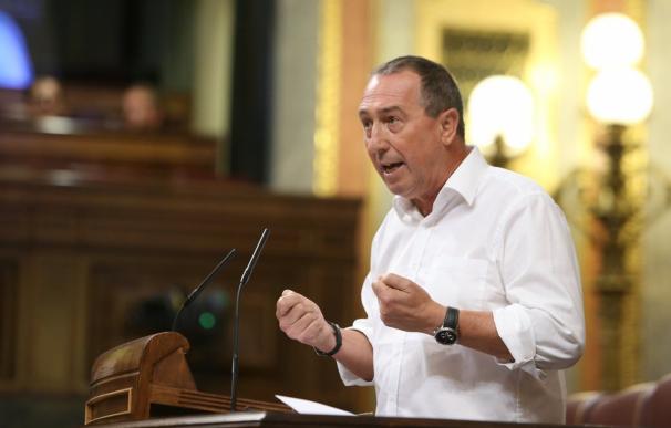 Compromís dice que los PGE ignoran compromisos del PP con los valencianos y reafirma su "no rotundo"