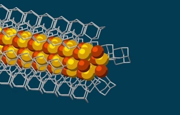 El nanocable alcanza su límite: tres átomos de ancho