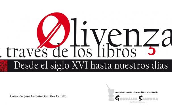 La exposición sobre la bibliografía de Olivenza aún puede visitarse en el Museo 'González Santana'