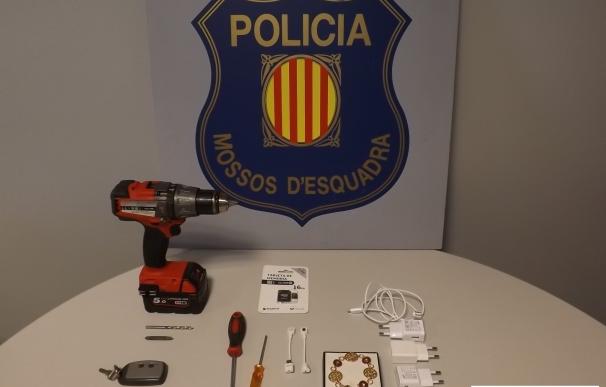 Tres detenidos en Lleida especializados en robos a repartidores de paquetería