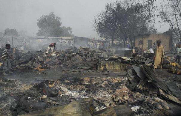 Al menos 20 muertos y 18 muertos en ataque suicida en un mercado en Nigeria