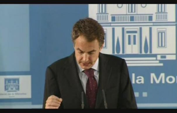 Zapatero reitera su compromiso con las reformas