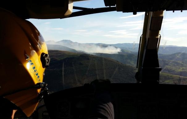 Solo un incendio forestal sigue activo en Cantabria
