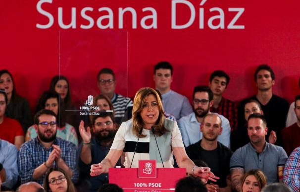 Susana Díaz hará campaña en Santander el martes