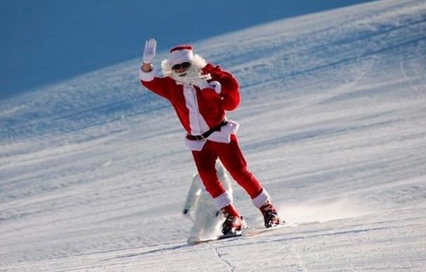 Papá Noel visitará las estaciones de esquí de Formigal-Panticosa y La Molina