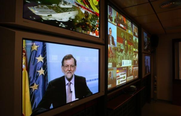 Rajoy felicita la Navidad a los soldados españoles que realizan misiones en el exterior