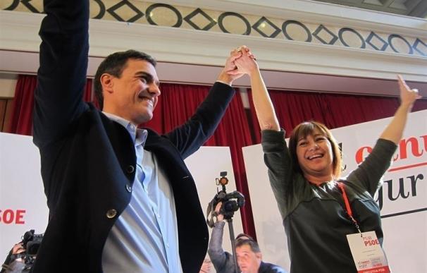 Armengol no entiende la postura de la gestora de no convocar un congreso urgente para elegir al líder del PSOE