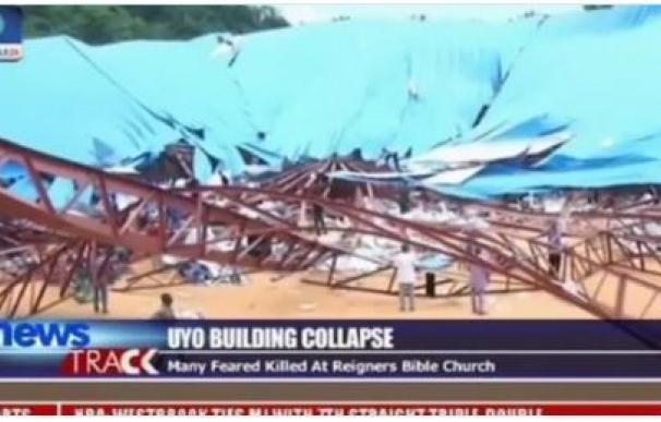 Al menos 160 muertos al derrumbarse el techo de una iglesia en Nigeria