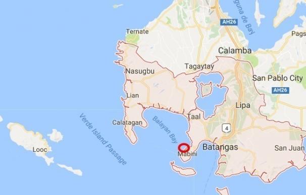 Registrado un terremoto de magnitud 5,9 en las inmediaciones de la isla filipina de Luzon