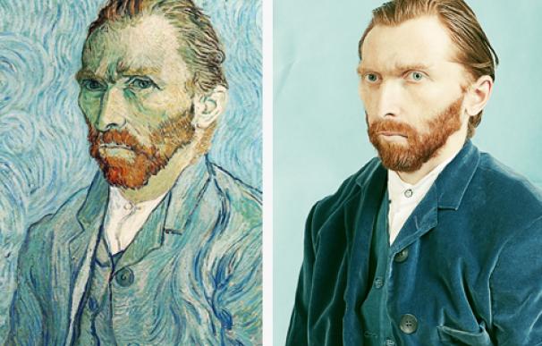 Un artista lituano y mucho Photoshop hacen que el Van Gogh de carne y hueso cobre vida