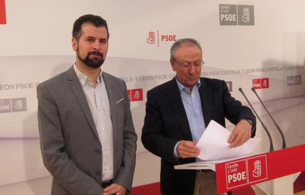 El PSOE califica de "timo" unas cuentas "frustrantes" y propondrá una declaración de "condena" en las Cortes