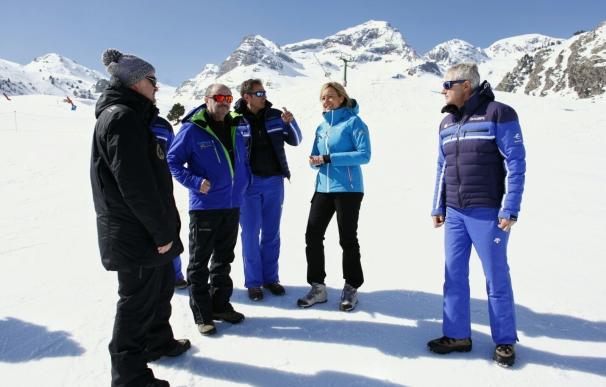 Las estaciones de Aramón registrarán este año más de 1,2 millones de esquiadores