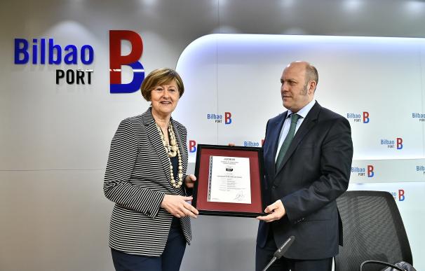 La Autoridad Portuaria de Bilbao, primera entidad portuaria certificada por Aenor como Empresa Saludable