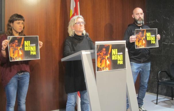 La CUP de Barcelona pide el cese de Jané por el arrestos de investigados por quemar fotos del Rey