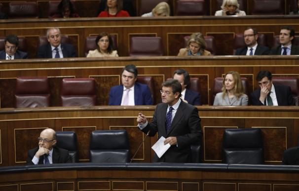Catalá comparece hoy en el Congreso para dar cuenta de las supuestas "presiones" a fiscales