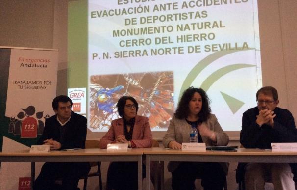Emergencias Andalucía presenta un Estudio de Accesibilidad ante Accidentes Deportivos en el Cerro del Hierro