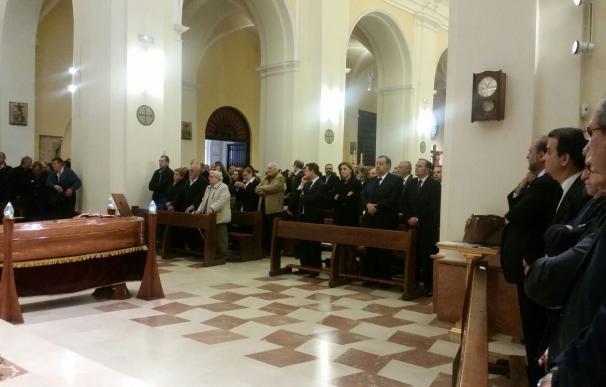 Sentido adiós a Elena de la Cruz en la misa funeral celebrada en la Concatedral de Guadalajara