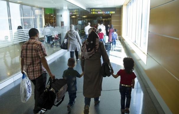 Llegan a Madrid nueve refugiados sirios procedentes de Grecia