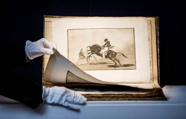 El conjunto completo de 'La Tauromaquia' de Goya se vende por casi 600.000 euros