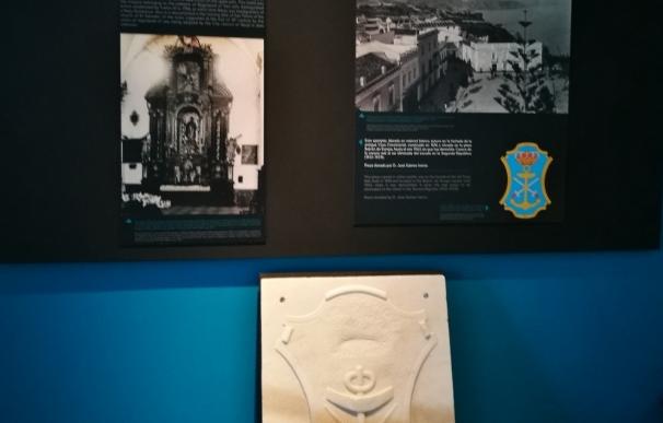 El Museo de Nerja rescata para su exposición un antiguo escudo de la ciudad del siglo XIX