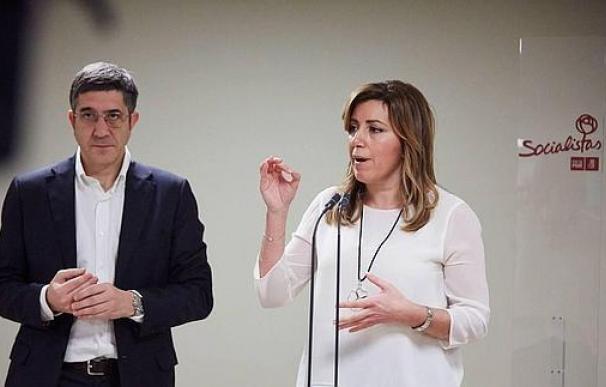 Patxi López y Susana Díaz