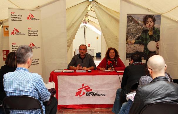 Médicos Sin Fronteras presenta en Valencia #Seguirconvida, una campaña sobre la lucha de civiles que sufren la guerra