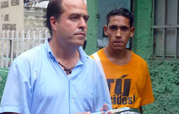 El opositor venezolano Julio Borges en campaña