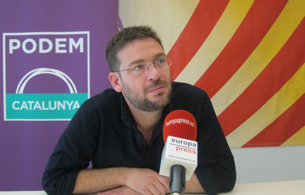Fachin (Podem) advierte a Puigdemont de que poner fecha al referéndum lo condena al "fracaso"