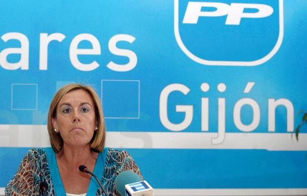 La presidenta del PP de Gijón acusa a Álvarez-Cascos de "dividir, destruir, difamar e insultar"