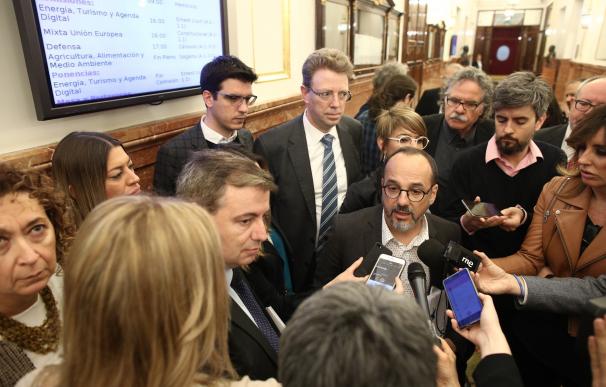 Campuzano (PDeCAT) pide "centrarse" en el compromiso del referéndum