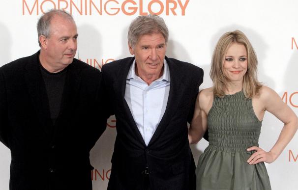 Harrison Ford presenta en Madrid la comedia "Morning Glory"