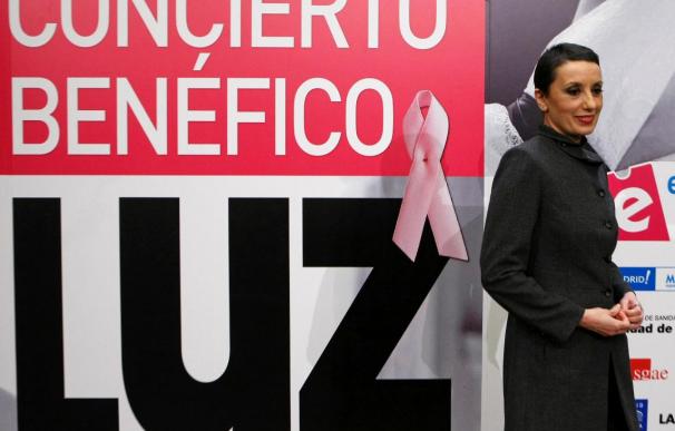 Luz Casal vuelve "a la normalidad" con un concierto benéfico contra el Cáncer