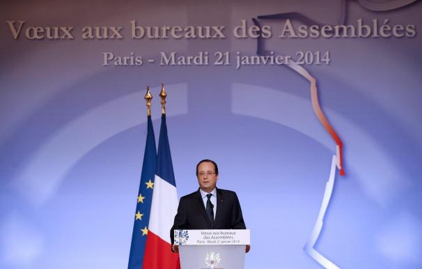 Hollande, presidente soltero, ante el reto del gran recorte del gasto público