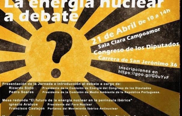 Los principales partidos debaten el viernes en el Congreso el futuro de la energía nuclear