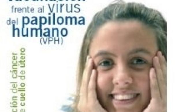 Comienza mañana la campaña de vacunación frente al virus del papiloma humano para las niñas nacidas en 2004 y 2005