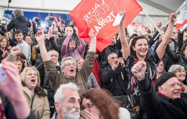 Las políticas contrarias a la austeridad ganan en Grecia con Syriza
