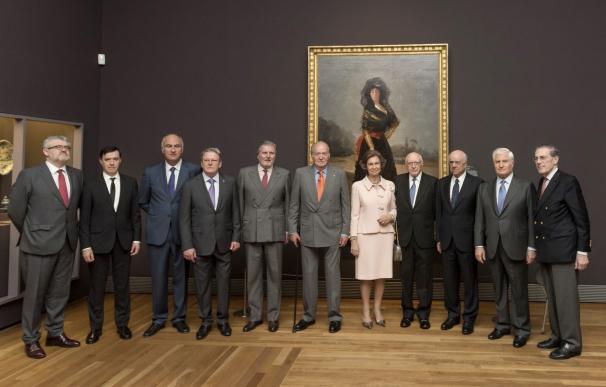 El Rey Juan Carlos y la Reina Sofía inauguran en el Prado 'Tesoros de la Hispanic Society of America'