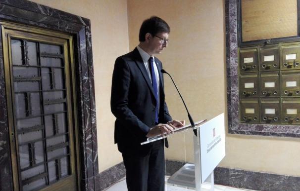 El conseller de Justicia lamenta el "acoso judicial" de la Fiscalía a la Generalitat