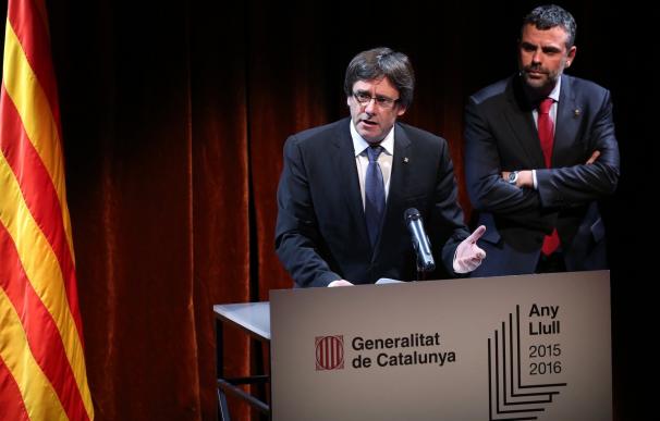 Puigdemont rememora el diálogo sin "límites" de Ramon Llull y su interpelación en la actualidad