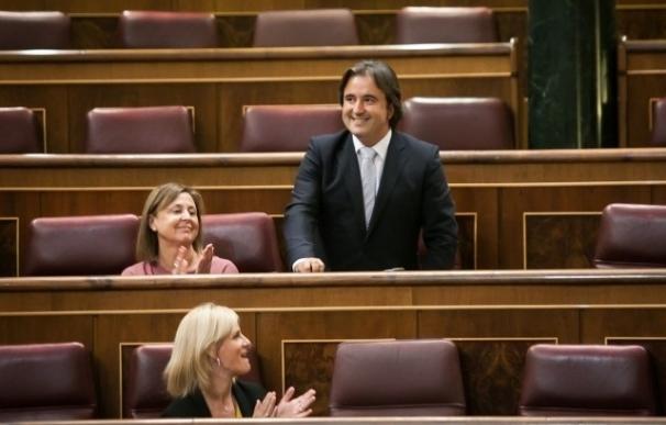 Diego Movellán toma posesión de su escaño en el Congreso de los Diputados