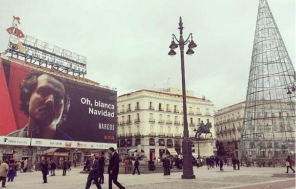 El Gobierno de Colombia pide a Carmena que retire el cartel publicitario de la serie 'Narcos' de la Puerta de Sol