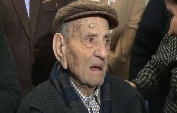Bienvenida (Badajoz) celebra los 112 años de Francisco Núñez, el tercer varón más longevo del mundo