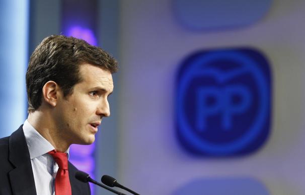 El PP ve a Rajoy "tranquilo" ante la aprobación de los PGE y espera acordar partidas concretas con el PSOE