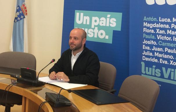 Villares (En Marea) dice que buscó el consenso "hasta el último minuto" y asegura que nadie fue "excluido"
